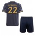 Real Madrid Antonio Rudiger #22 Babykleding Uitshirt Kinderen 2023-24 Korte Mouwen (+ korte broeken)